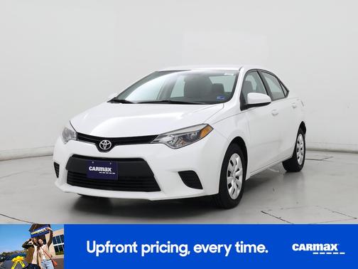 White 2014 Toyota Corolla LE