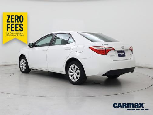 White 2014 Toyota Corolla LE