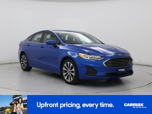 Blue 2020 Ford Fusion SE