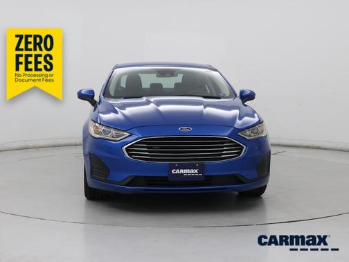 Blue 2020 Ford Fusion SE