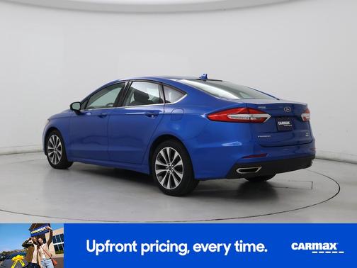 Blue 2020 Ford Fusion SE
