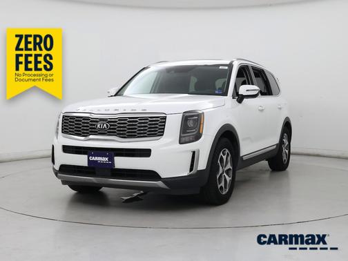 White 2020 Kia Telluride EX