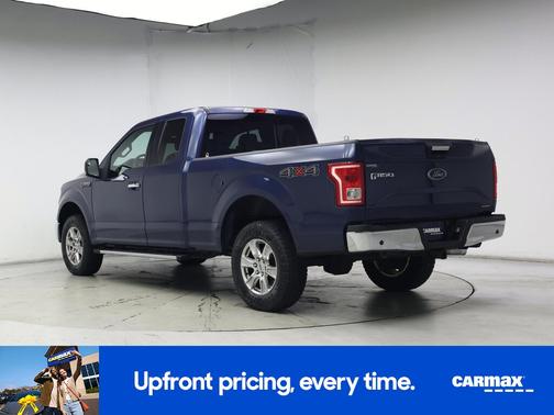 Blue 2016 Ford F-150 XLT