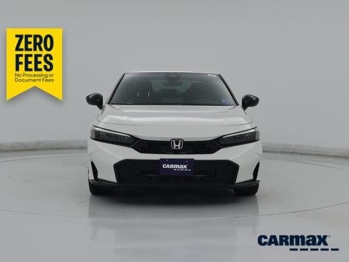 White 2025 Honda Civic Sport