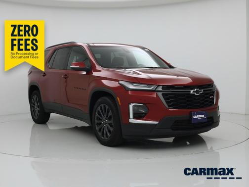 Red 2023 Chevrolet Traverse RS