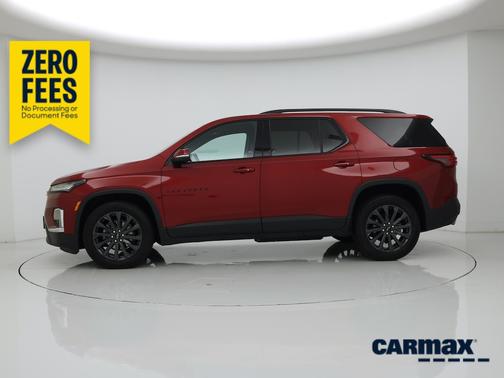 Red 2023 Chevrolet Traverse RS