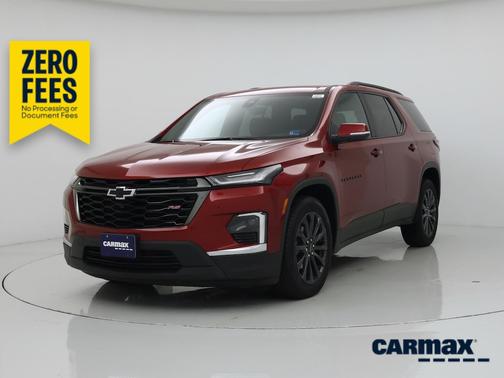 Red 2023 Chevrolet Traverse RS