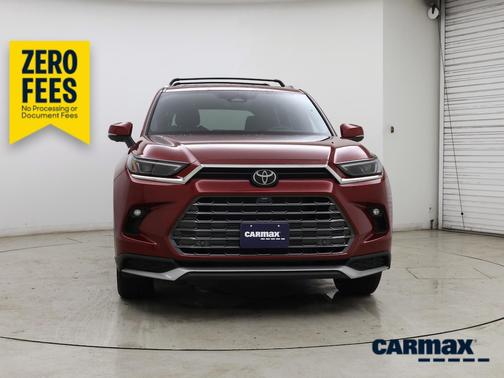 Burgundy 2025 Toyota Grand Highlander Hybrid Max Limited