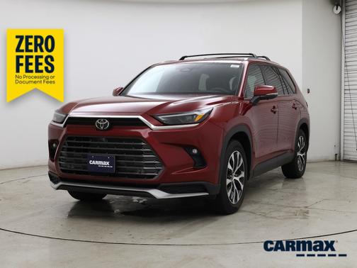 Burgundy 2025 Toyota Grand Highlander Hybrid Max Limited
