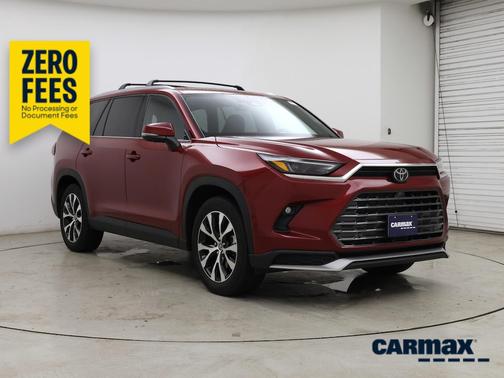Burgundy 2025 Toyota Grand Highlander Hybrid Max Limited