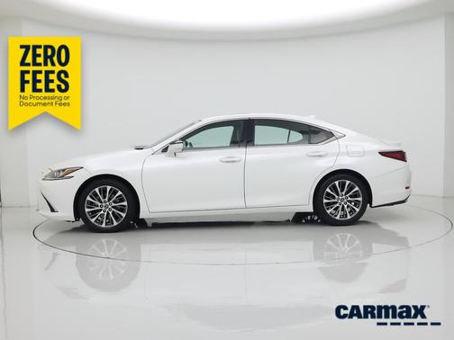 White 2019 Lexus ES 350
