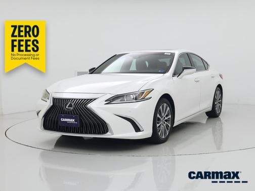 White 2019 Lexus ES 350