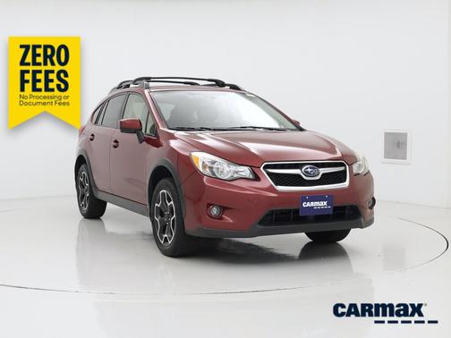 Red 2015 Subaru XV Crosstrek Premium