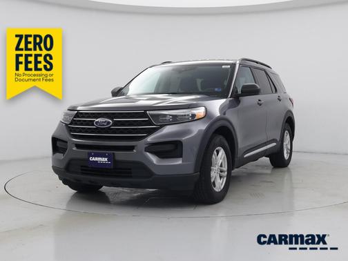 Gray 2022 Ford Explorer XLT