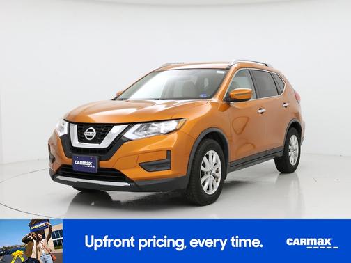 Orange 2017 Nissan Rogue SV