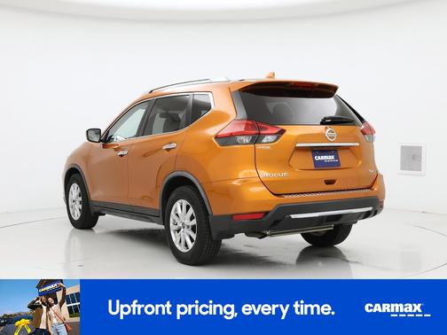 Orange 2017 Nissan Rogue SV