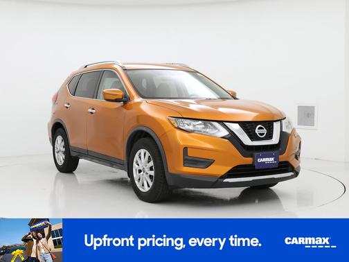 Orange 2017 Nissan Rogue SV