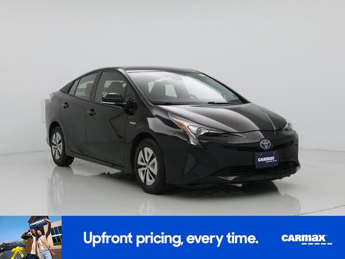 Black 2017 Toyota Prius Three