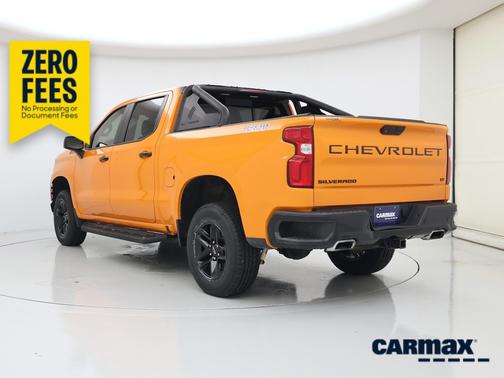 Orange 2021 Chevrolet Silverado 1500 LT Trail Boss