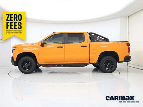 Orange 2021 Chevrolet Silverado 1500 LT Trail Boss