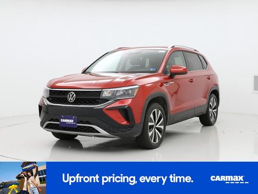 Red 2022 Volkswagen Taos SE