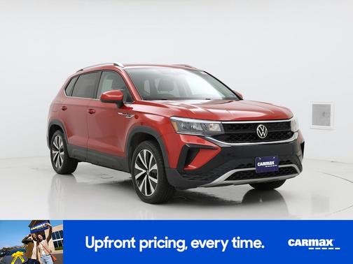 Red 2022 Volkswagen Taos SE