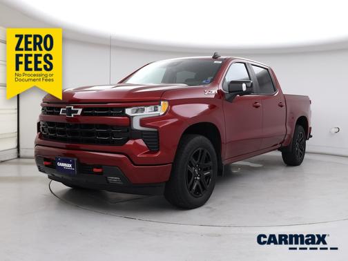 Red 2022 Chevrolet Silverado 1500 RST