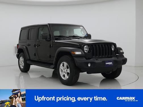 Black 2022 Jeep Wrangler Unlimited Sport S