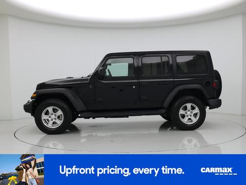 Black 2022 Jeep Wrangler Unlimited Sport S