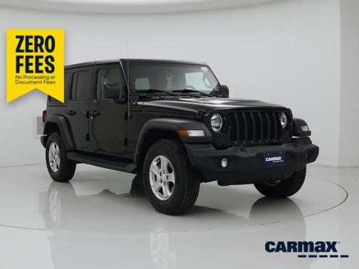 Black 2022 Jeep Wrangler Unlimited Sport S
