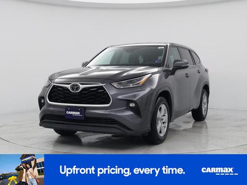 Gray 2021 Toyota Highlander LE