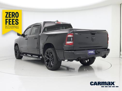 Black 2020 RAM 1500 Lonestar
