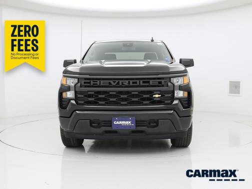 Black 2023 Chevrolet Silverado 1500 Custom