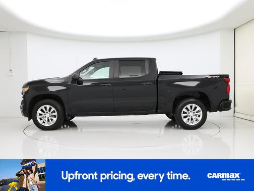 Black 2023 Chevrolet Silverado 1500 Custom