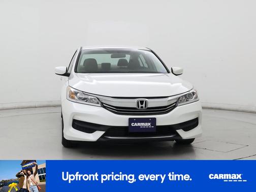 White 2017 Honda Accord LX