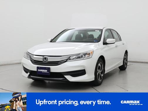 White 2017 Honda Accord LX