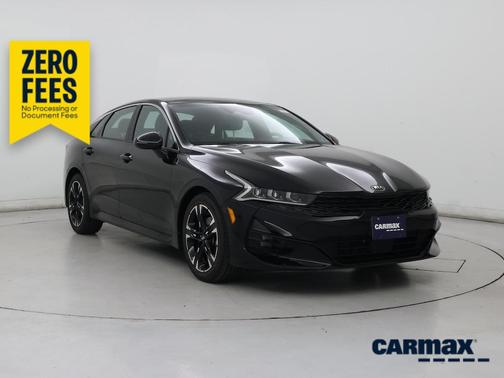 Black 2021 Kia K5 GT-Line