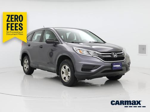Gray 2016 Honda CR-V LX