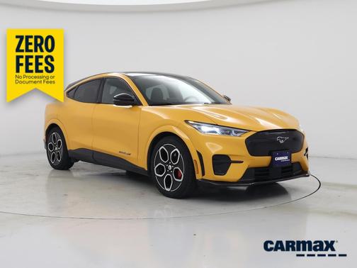 Orange 2022 Ford Mustang Mach-E GT
