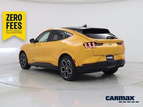 Orange 2022 Ford Mustang Mach-E GT