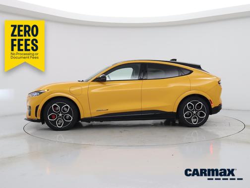 Orange 2022 Ford Mustang Mach-E GT