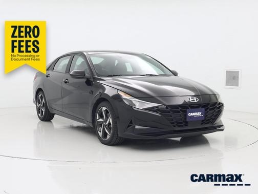 Black 2023 Hyundai ELANTRA SEL