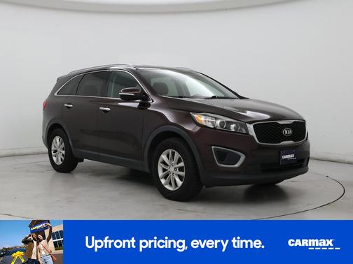Burgundy 2016 Kia Sorento LX