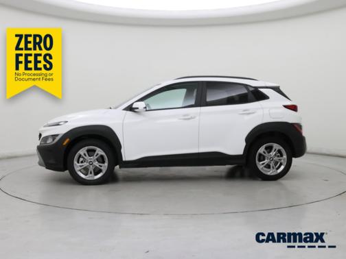 White 2023 Hyundai KONA SEL