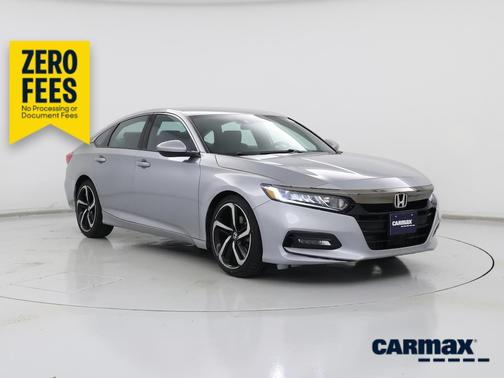 Silver 2018 Honda Accord Sport