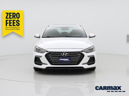 White 2018 Hyundai ELANTRA Sport