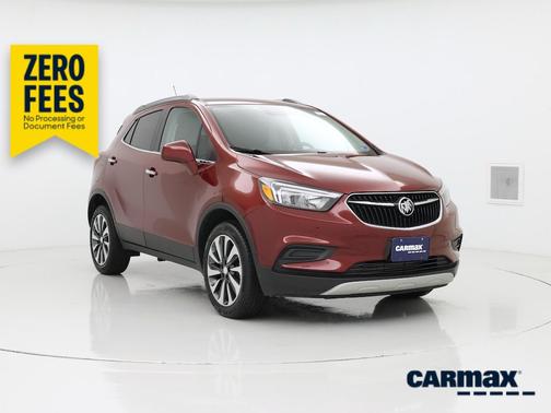Red 2022 Buick Encore Preferred