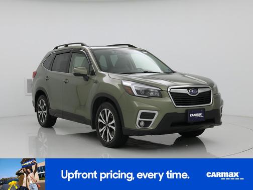 Green 2021 Subaru Forester Limited