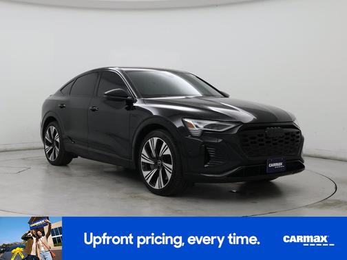 Black 2024 Audi Q8 e-tron Sportback S-Line Prestige