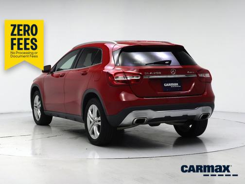 Red 2018 Mercedes-Benz GLA 250